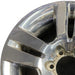 18" TACOMA 12 18x7.5 alloy 5 twin spoke chrome clad Original OEM Wheel Rim - Angle View