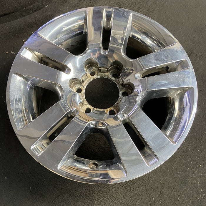18" TACOMA 12 18x7.5, alloy, , chrome clad Original OEM Wheel Rim - Side Profile