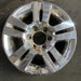 18" TACOMA 12 18x7.5 alloy 5 twin spoke chrome clad Original OEM Wheel Rim - Front View