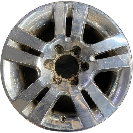 18" TACOMA 12 18x7.5 alloy 5 twin spoke chrome clad Original OEM Wheel Rim - Front View