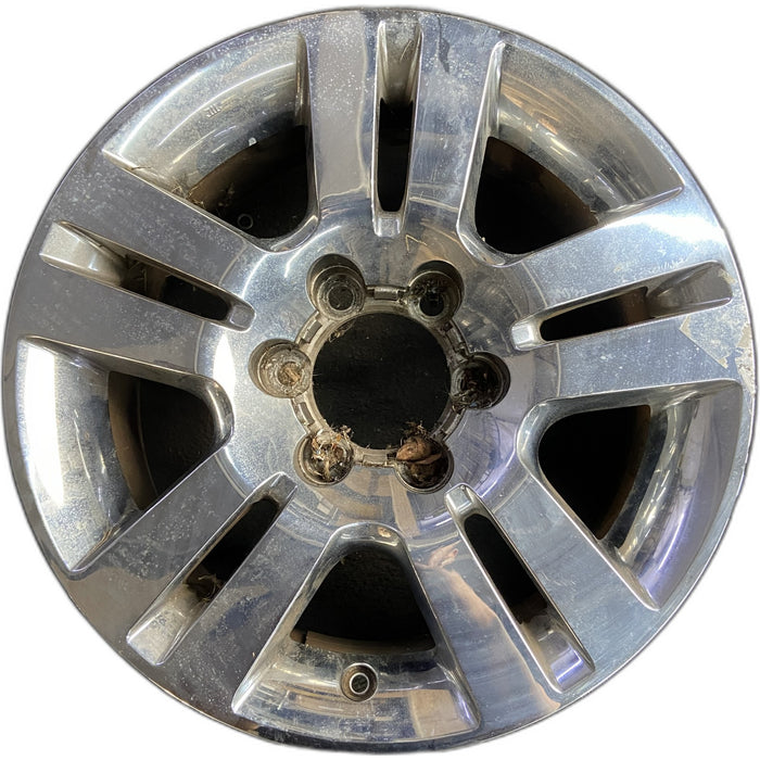 18" TACOMA 12 18x7.5, alloy, , chrome clad Original OEM Wheel Rim - Front View