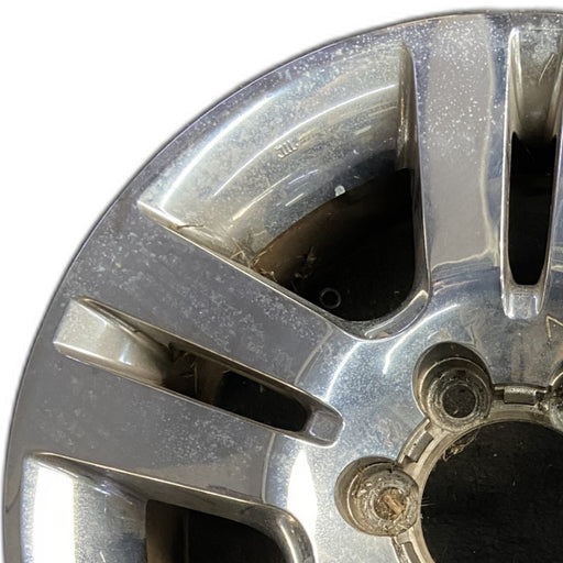 18" TACOMA 12 18x7.5 alloy 5 twin spoke chrome clad Original OEM Wheel Rim - Angle View
