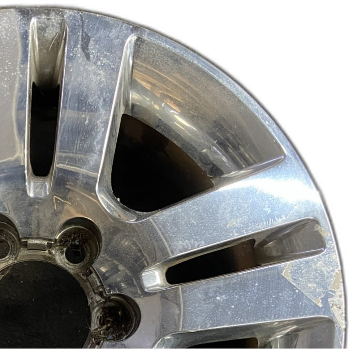 18" TACOMA 12 18x7.5 alloy 5 twin spoke chrome clad Original OEM Wheel Rim - Side Profile