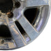 18" TACOMA 12 18x7.5 alloy 5 twin spoke chrome clad Original OEM Wheel Rim - Close-Up Detail