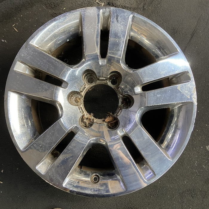 18" TACOMA 12 18x7.5 alloy 5 twin spoke chrome clad Original OEM Wheel Rim - Additional View