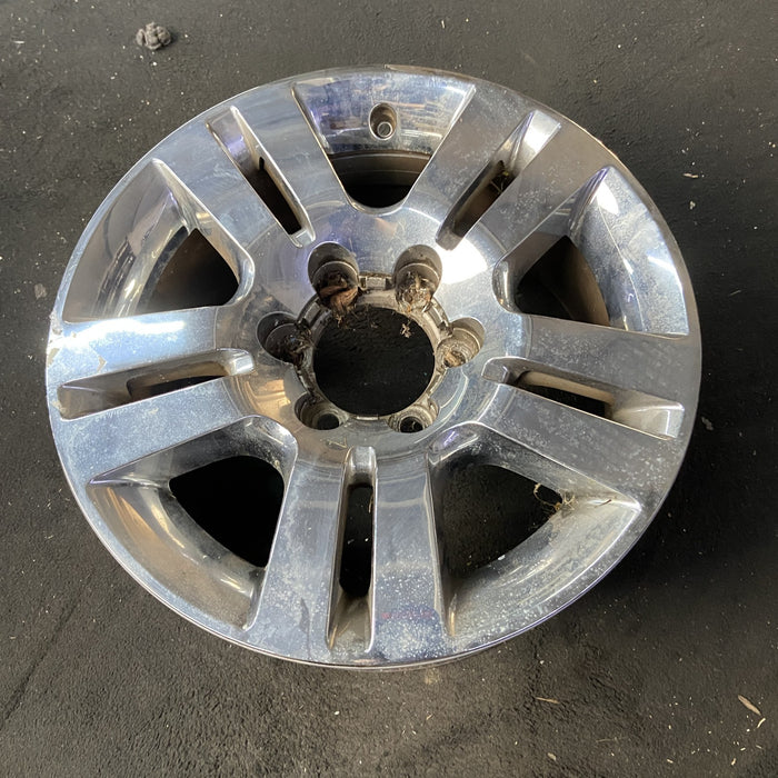 18" TACOMA 12 18x7.5, alloy, , chrome clad Original OEM Wheel Rim - Close-Up Detail