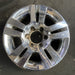 18" TACOMA 12 18x7.5 alloy 5 twin spoke chrome clad Original OEM Wheel Rim - Front View