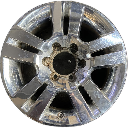 18" TACOMA 12 18x7.5, alloy, , chrome clad Original OEM Wheel Rim - Front View