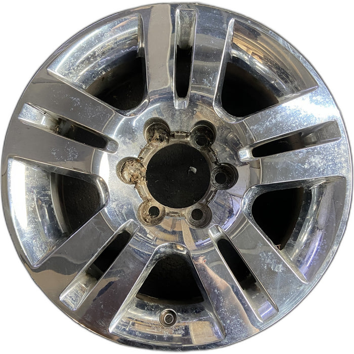 18" TACOMA 12 18x7.5, alloy, , chrome clad Original OEM Wheel Rim - Front View
