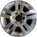 18" TACOMA 12 18x7.5, alloy, , chrome clad Original OEM Wheel Rim - Front View