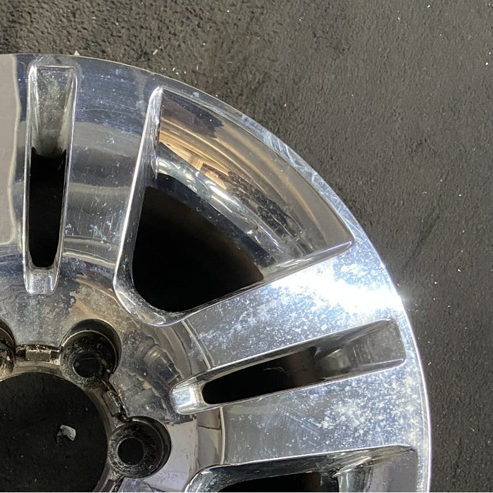 18" TACOMA 12 18x7.5 alloy 5 twin spoke chrome clad Original OEM Wheel Rim - Close-Up Detail