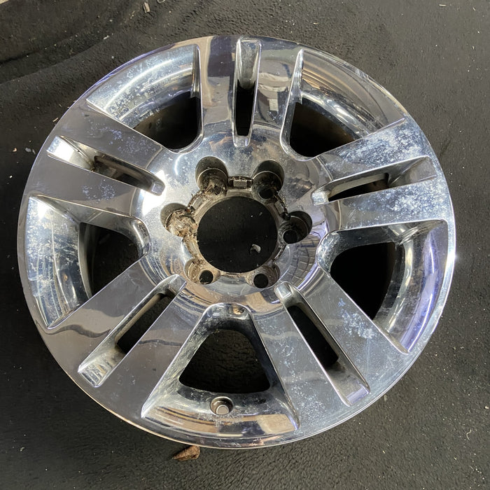 18" TACOMA 12 18x7.5, alloy, , chrome clad Original OEM Wheel Rim - Side Profile