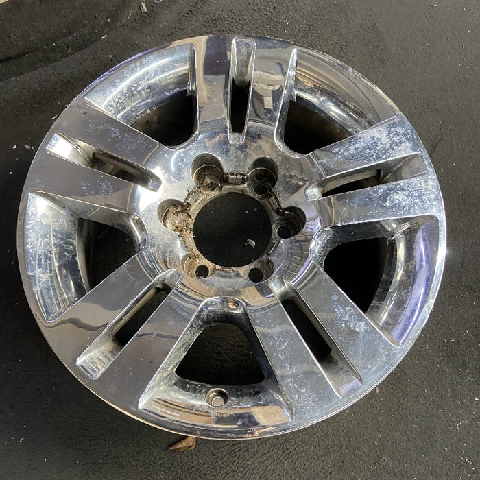 18" TACOMA 12 18x7.5 alloy 5 twin spoke chrome clad Original OEM Wheel Rim - View 7