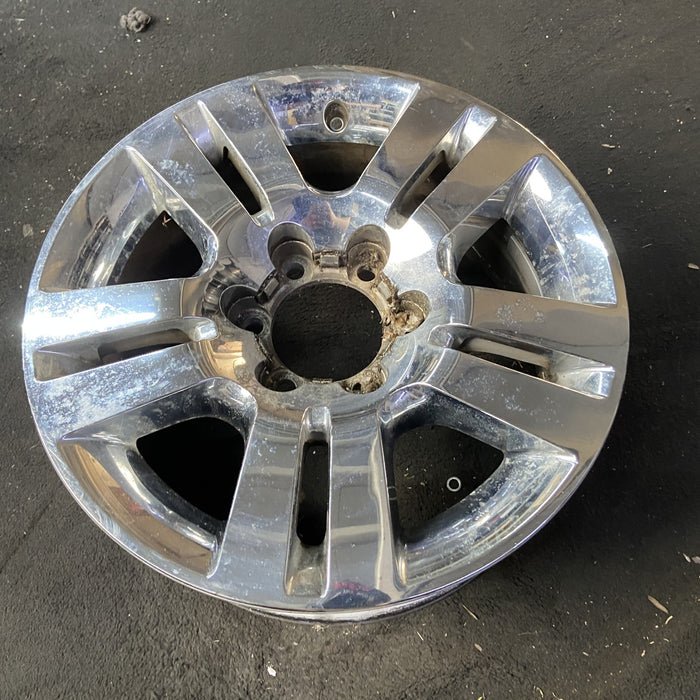 18" TACOMA 12 18x7.5, alloy, , chrome clad Original OEM Wheel Rim - Close-Up Detail