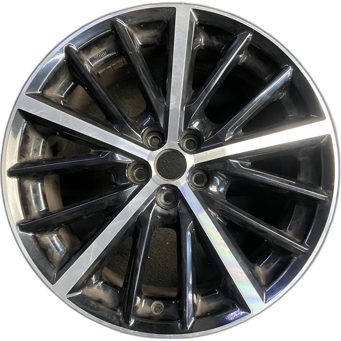 18" 86 19-20 18x7.5 , 15 spoke Original OEM Wheel Rim - Front View
