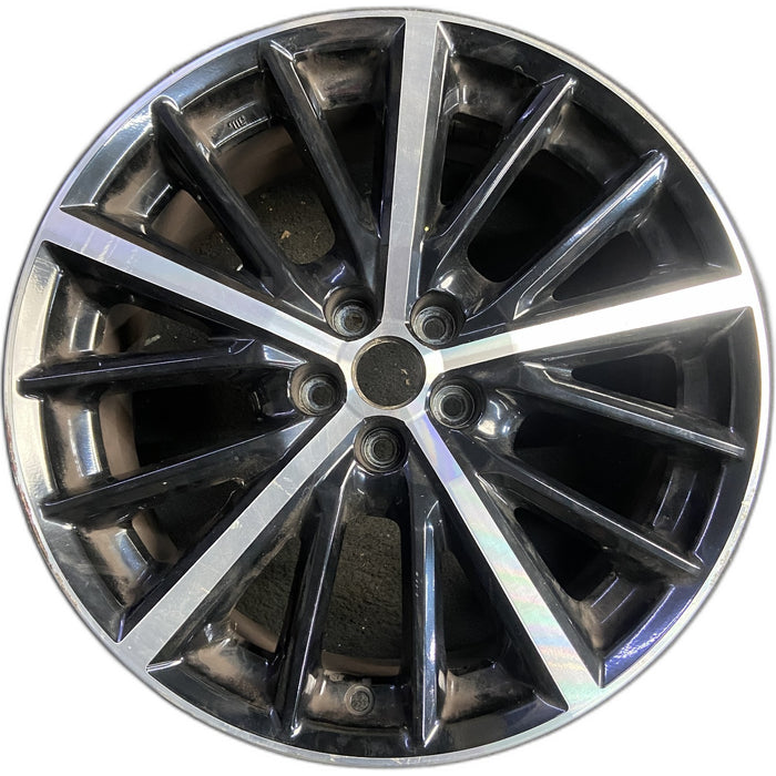 18" 86 19-20 18x7.5 , 15 spoke Original OEM Wheel Rim - Front View