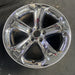 18" CHARGER 11-13 18x7.5, 5 spoke, chrome clad Original OEM Wheel Rim - Side Profile