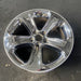 18" CHARGER 11-13 18x7.5, 5 spoke, chrome clad Original OEM Wheel Rim - Close-Up Detail