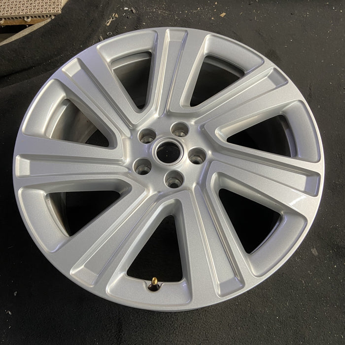 22" RANGE ROVER 22 , 22x9.5, 7 spoke Original OEM Wheel Rim - Side Profile