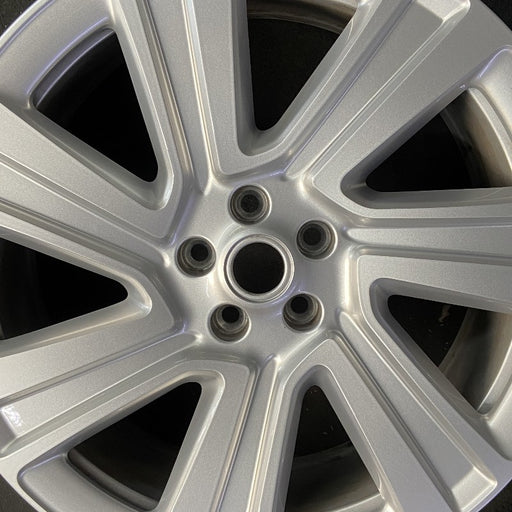 22" RANGE ROVER 22 22x9.5 7 spoke Original OEM Wheel Rim - Angle View