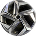 19" TUCSON 22-24 gasoline, 19x7.5 , 5 split spoke, w/o Original OEM Wheel Rim - Front View