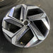 19" TUCSON 22-24 gasoline, 19x7.5 , 5 split spoke, w/o Original OEM Wheel Rim - Side Profile