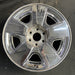 20" AVALANCHE 1500 09-11 20x8.5, 5 spoke, covered lug nuts, flat spoke Original - Angle View