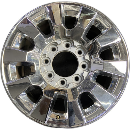 20" SIERRA 2500 PICKUP 17-18 20x8.5, 10 spoke, opt RQA Original OEM Wheel Rim - Front View