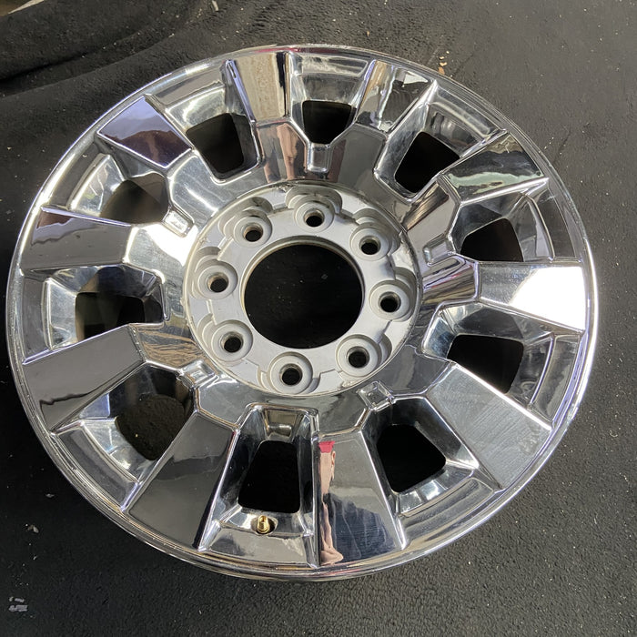 20" SIERRA 2500 PICKUP 17-18 20x8.5, 10 spoke, opt RQA Original OEM Wheel Rim - Side Profile