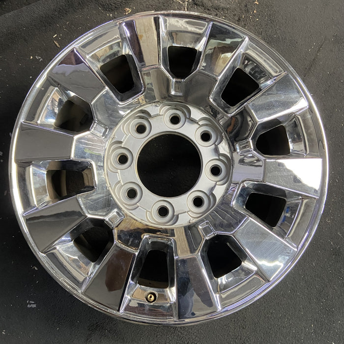 20" SIERRA 2500 PICKUP 17-18 20x8.5, 10 spoke, opt RQA Original OEM Wheel Rim - Angle View