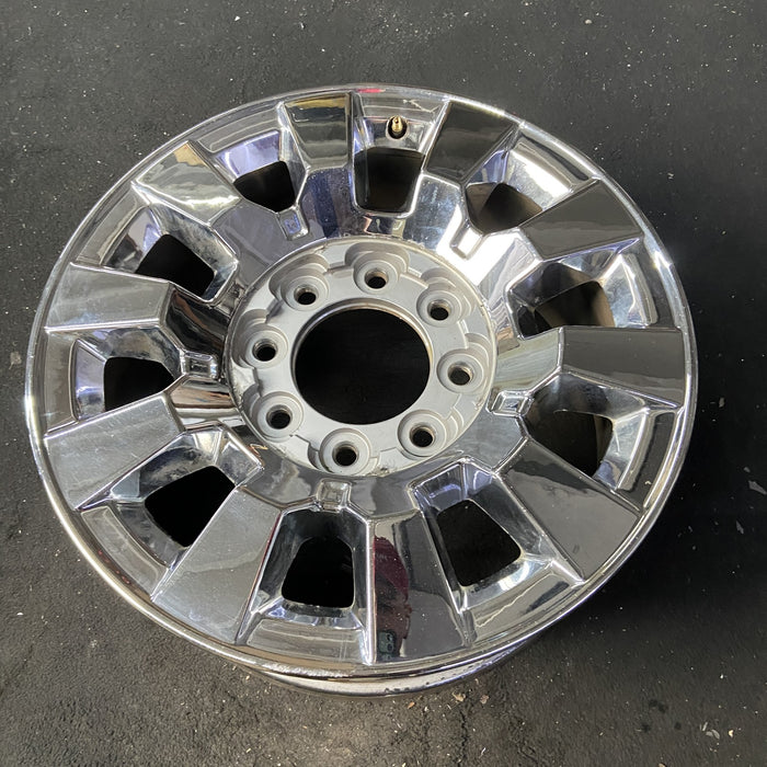 20" SIERRA 2500 PICKUP 17-18 20x8.5, 10 spoke, opt RQA Original OEM Wheel Rim - Close-Up Detail