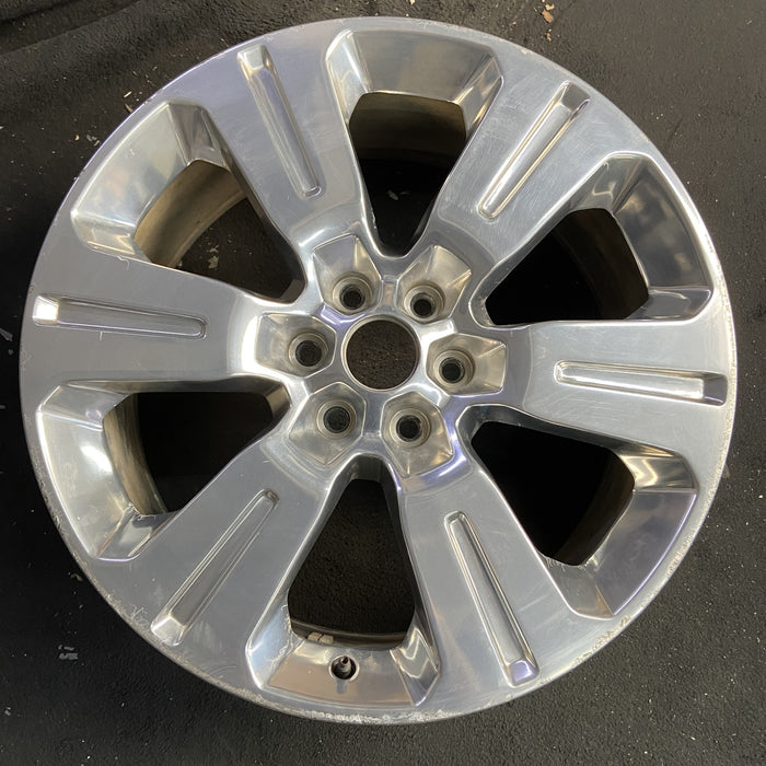 22" FORD F150 PICKUP 16-17 22x9 Original OEM Wheel Rim - Angle View
