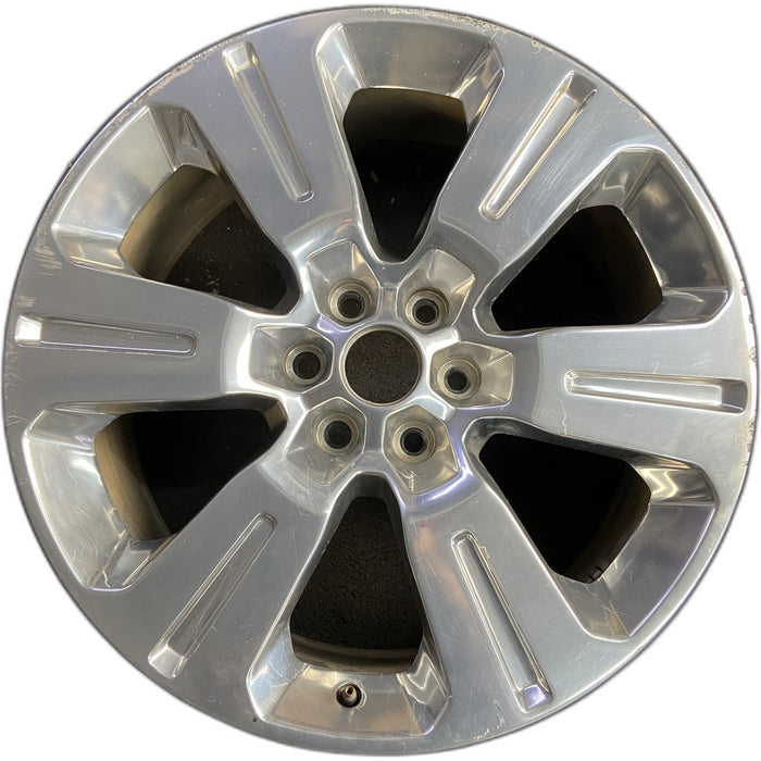 22" FORD F150 PICKUP 16-17 22x9 Original OEM Wheel Rim - Front View