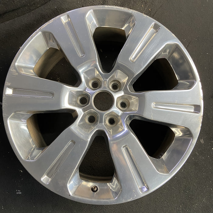 22" FORD F150 PICKUP 16-17 22x9 Original OEM Wheel Rim - Angle View
