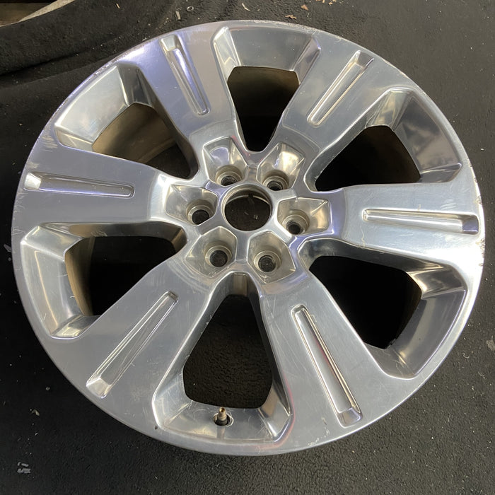 22" FORD F150 PICKUP 16-17 22x9 Original OEM Wheel Rim - Side Profile