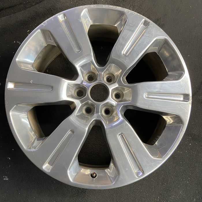 22" FORD F150 PICKUP 16-17 22x9 Original OEM Wheel Rim - Angle View