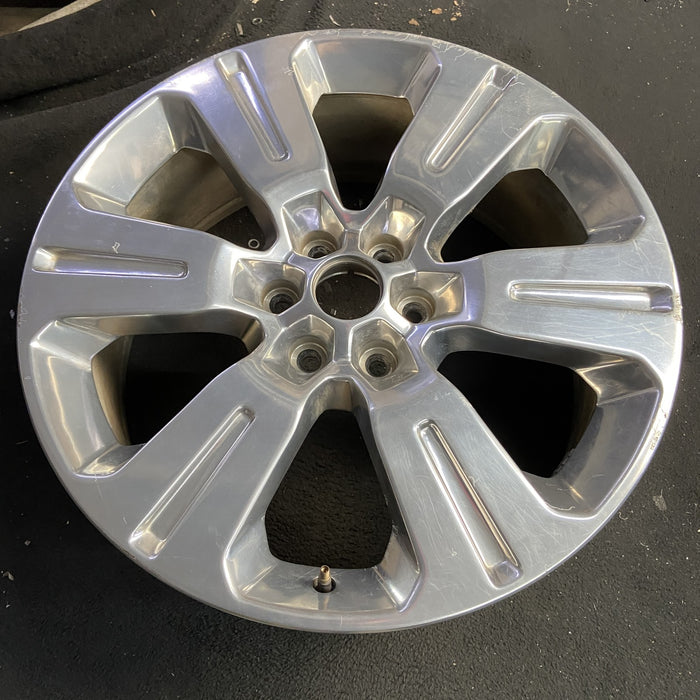 22" FORD F150 PICKUP 16-17 22x9 Original OEM Wheel Rim - Side Profile