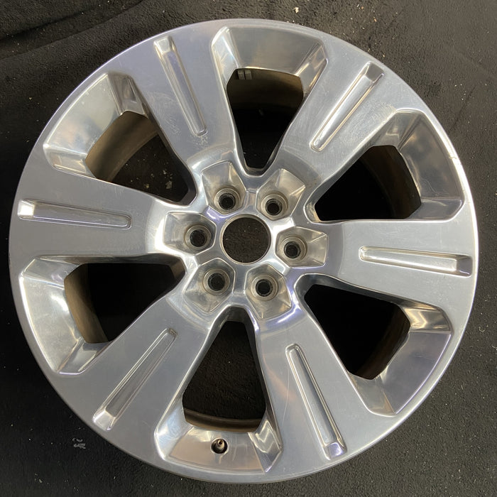 22" FORD F150 PICKUP 16-17 22x9 Original OEM Wheel Rim - Angle View