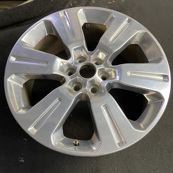 22" FORD F150 PICKUP 16-17 22x9 Original OEM Wheel Rim - Side Profile