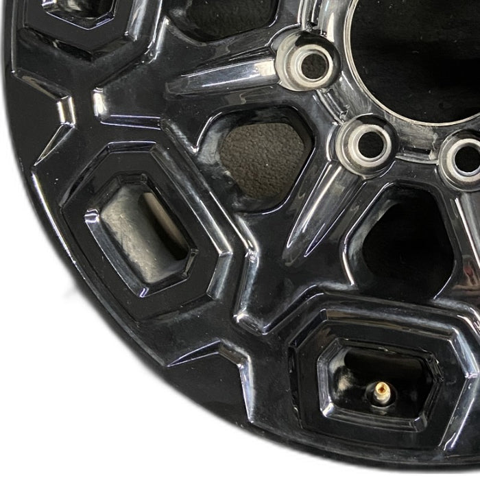 20" SIERRA 2500 PICKUP 20-21 20x8.5 16 hole high gloss black opt SHH Original - Back View