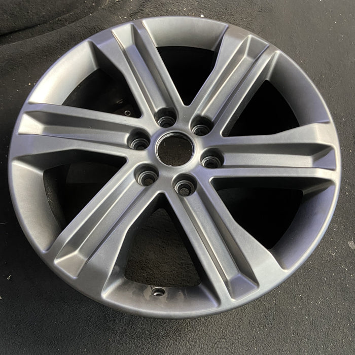 20" FORD F150 PICKUP 21-23 20x8.5, 6 spoke, , gray Original OEM Wheel Rim - Side Profile