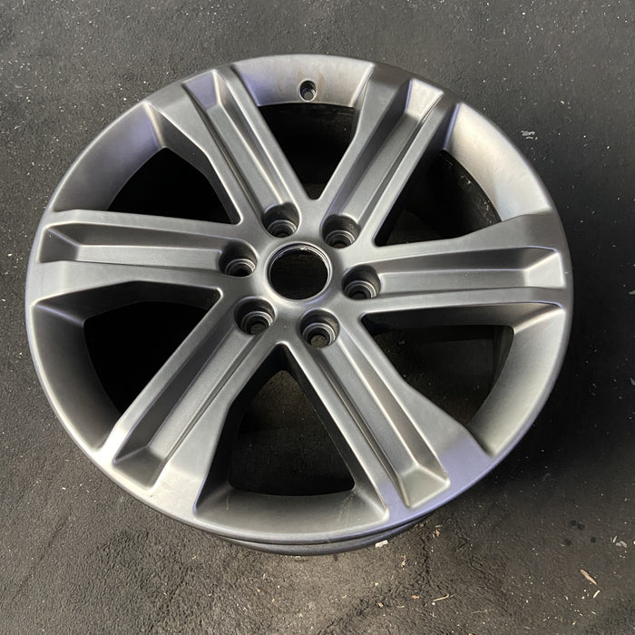 20" FORD F150 PICKUP 21-23 20x8.5, 6 spoke, , gray Original OEM Wheel Rim - Close-Up Detail