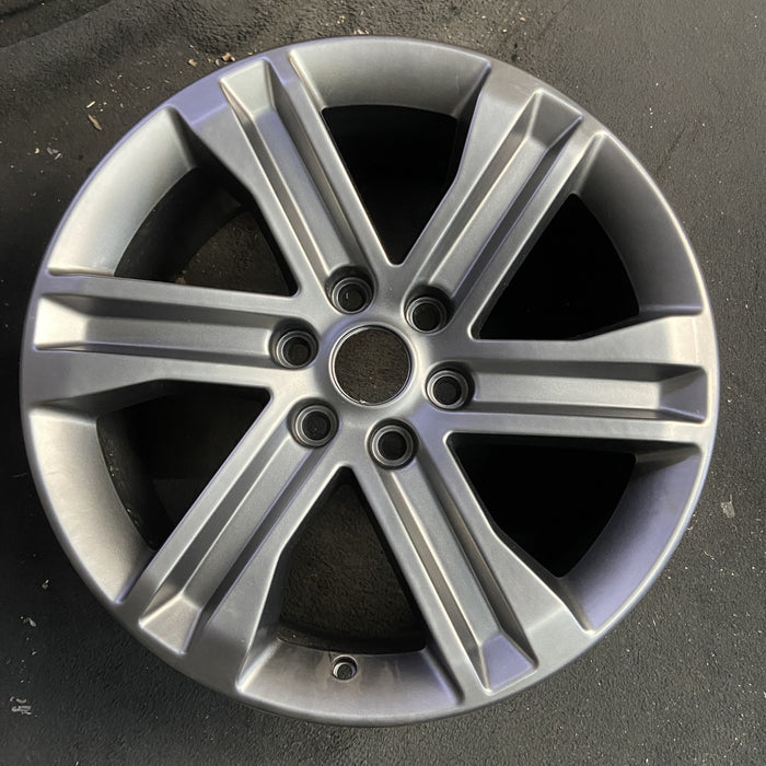 20" FORD F150 PICKUP 21-23 20x8.5, 6 spoke, , gray Original OEM Wheel Rim - Angle View