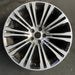 20" 300 11 20x8 alloy 10 double spoke 20 spoke machined face black pockets - Front View