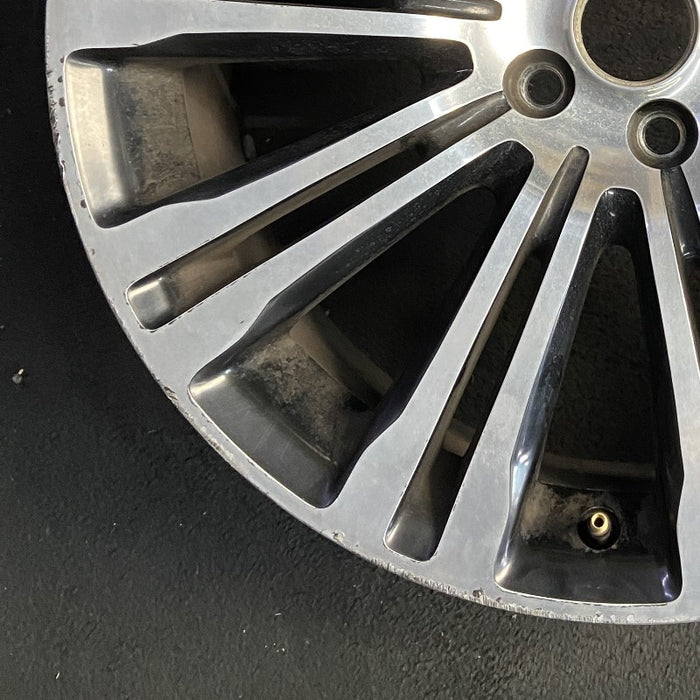 20" 300 11 20x8 alloy 10 double spoke 20 spoke machined face black pockets - Additional View