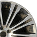 20" 300 11 20x8 alloy 10 double spoke 20 spoke machined face black pockets - Side Profile