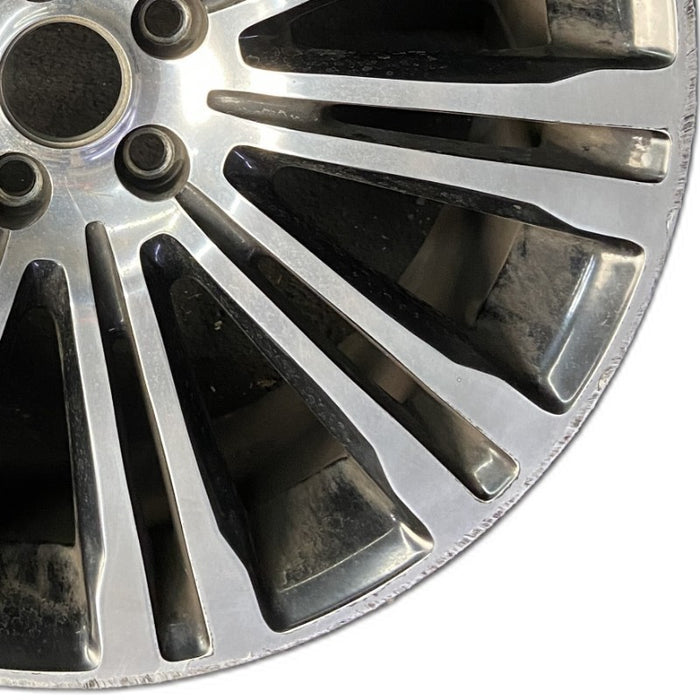 20" 300 11 20x8 alloy 10 double spoke 20 spoke machined face black pockets - Close-Up Detail
