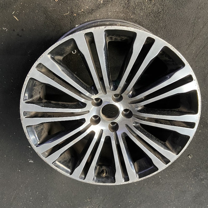 20" 300 11 20x8 alloy 10 double spoke 20 spoke machined face black pockets - View 8