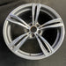 20" BMW M5 12-16 20x9 alloy 5 double spoke frt narrow opening in spoke silver - View 7