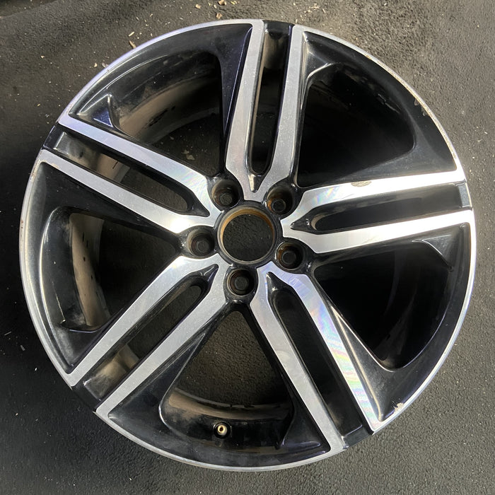 19" ACCORD 16-17 19x8 , factory Original OEM Wheel Rim - Angle View